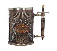 Nemesis Now Iron Throne Tankard - Tazza da 23 cm, colore: Marrone