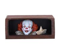 Nemesis Now IT Pennywise Drain - Statuetta luminosa in resina, 20 cm, prodotto ufficiale IT The Clown, Pennywise Clown, decorazione per sala cinema, realizzata in resina finissima