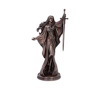 Nemesis Now James Ryman Lady of The Lake Fairytale Enchantress Figurine, Bronzo Resina, 24cm