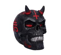 Nemesis Now James Ryman Infernal Skull, Nero, 20 cm