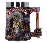 NEMESIS NOW Licenza Ufficiale Iron Maiden The Killers Eddie Album Tankard, Metallo, Nero, 1 unità (Confezione da 1)