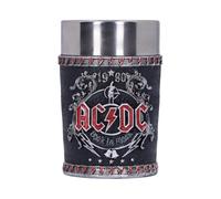 Nemesis Now Licenza Ufficiale ACDC Back in Black Shot Glass, 8,5 cm