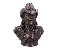 Nemesis Now Licenza Ufficiale Motorhead Lemmy Bust, Bronzo, 35 cm, 35cm
