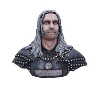 Nemesis Now Licenza Ufficiale The Witcher Geralt of Rivia Busto 39,5 cm, Resina, Grigio, 39.5m