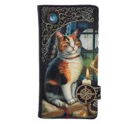 Nemesis Now Lisa Parker Adventure Awaits Calico Cat Ship Embossed Purse, Polyure