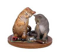 Nemesis Now Lisa Parker Purrlock Holmes, marrone, 10,5 cm