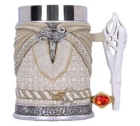 Nemesis Now Lord of the Rings Gandalf The White Tankard 15cm, Resin, White, Offi