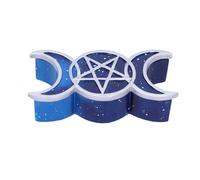Nemesis Now Lunar Treasure Box (Set da 2) Blu, 15,5 cm, 15.5cm