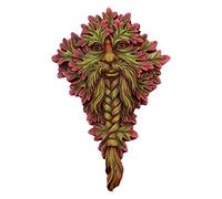 Nemesis Now Mabon Wisdom - Placca da parete, 21,5 cm, in resina, colore: Rosso
