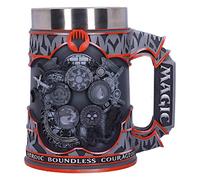 Nemesis Now Magic The Gathering Five Colour Wheel Tankard, grigio, 15,5 cm