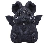 Nemesis Now Marchillias Cult Cutie Chinchilla Figurine, Resin, Black, Cast in th