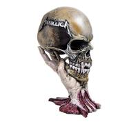Nemesis Now Metallica Sad But True Skull 22cm, Resina, Tortora