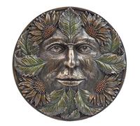 Nemesis Now Midsummer - Placca da Parete, 16 cm, Colore: Bronzo