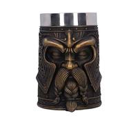 Nemesis Now Odin Tankard, bicchiere stile vichingo, tema medievale, per idromele, birra, bevande, intrattenimento domestico