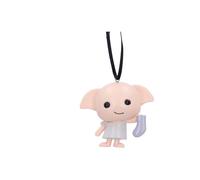 Nemesis Now Officially Licensed Harry Potter Dobby Hanging Ornament, Cream, 8cm