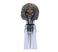 Nemesis Now Ferro Maiden Killers, tappo per bottiglia con licenza ufficiale, argento, 10 cm