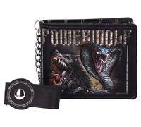 Nemesis Now Officially Licensed Powerwolf Kiss of the Cobra King Embossed Wallet
