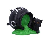Nemesis Now Ooops - Statuetta per calderone, colore: nero, 8,7 cm