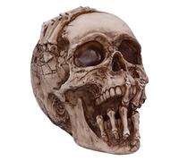 Nemesis Now Ornamento con Scheletro di Teschio Che scoppia con Licenza Ufficiale James Ryman, Resina, Naturale, 20 cm