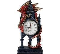 Nemesis Now Orologio Guardian Red Time 27,5 cm