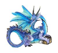 Nemesis Now Piasa - Statuetta, 15 cm, Colore: Blu