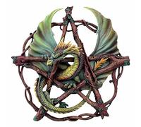Nemesis Now - Placca da parete con pentagramma della foresta, 38 cm, colore: Verde