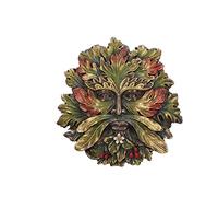 Nemesis Now Placca da parete per solstizio d'estate, verde, 13 cm