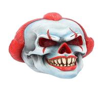 Nemesis Now Statuetta The Clown Skull Play Time – 18 cm – Rosso
