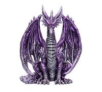 Nemesis Now Porfirio - Statuetta di drago, 17,7 cm, colore: Viola