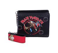 Nemesis Now Portafoglio con licenza ufficiale Iron Maiden Eddie Trooper, PU, ner