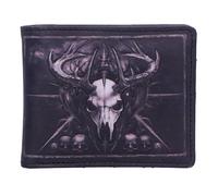 Nemesis Now Portafoglio Dark Augury, unisex, stile bifold, design compatto, 12 cm x 10 cm