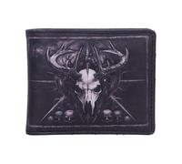Nemesis Now Portafoglio Dark Augury, unisex, stile bifold, design compatto, 12 cm x 10 cm