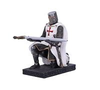 Nemesis Now Portapenne con giuramento del cavaliere, Whilte, 16,8 cm, bianco