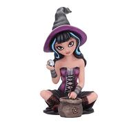 Nemesis Now Pruedence - Statuetta da strega, 15 cm, colore: Nero