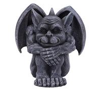 Nemesis Now Grotesque Quasi Dark Black Grottesco Gargoyle Figurine, Resina, Nero, 12,5 cm