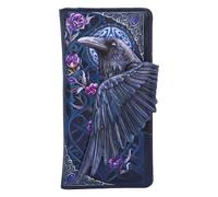 Nemesis Now Ravens Flight Black Wing Floral - Portafogli in Rilievo, 18,5 cm