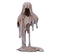Nemesis Now Reaper's Departure 20,5 cm in resina bianco sporco che si scioglie Tristo Mietitore fantasma ornamento bianco invecchiato scultura horror decorazione per la casa in resina di alta qualità