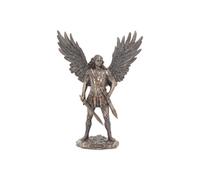 Nemesis Now - Statuetta di San Michele, 27,5 cm, in bronzo, resina, taglia unica