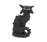 Nemesis Now Salem Witch Familiar - Statuetta di gatto nero, 32,5 cm