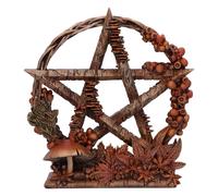 Nemesis Now Season of The Pentagram Figurine, Resin, Gold/Brown (Autumn), 16.5cm