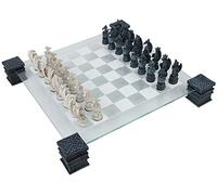 Nemesis Now Set scacchi drago 43cm nero