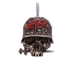 Nemesis Now Slayer Skull - Decorazione da appendere, 8 cm, colore: Bronzo