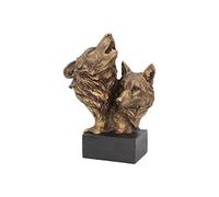 Nemesis Now Song of The Wild Wolf Busto 23 cm, bronzo, resina