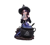 Nemesis Now Spellcasting - Statuetta di strega mistica, dipinta a mano, Alvina