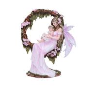 Nemesis Now Statua dell'affetto della mamma, dipinta a mano, scultura mamma e bambino, decorazione rosa per asilo e regalo per la festa della mamma