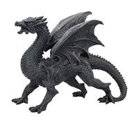 Nemesis Now - Statuetta a Forma di Drago, 28,5 cm, Colore: Nero