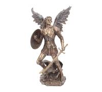 Nemesis Now - Statuetta Arcangelo Michele, 38,5 cm, bronzo