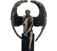 Nemesis Now - Statuetta d'Angelo, 33 cm, Colore: Bronzo