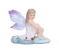 Nemesis Now Statuetta decorativa dipinta a mano, decorazione per mensola da giardino e casa, Jenna la fatina dell'acqua