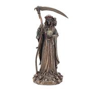 Nemesis Now - Statuetta di Santa Muerte, 38 cm, colore: bronzo